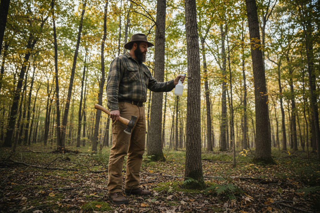 How the Hack-and-Squirt Method Can Transform Your Timber